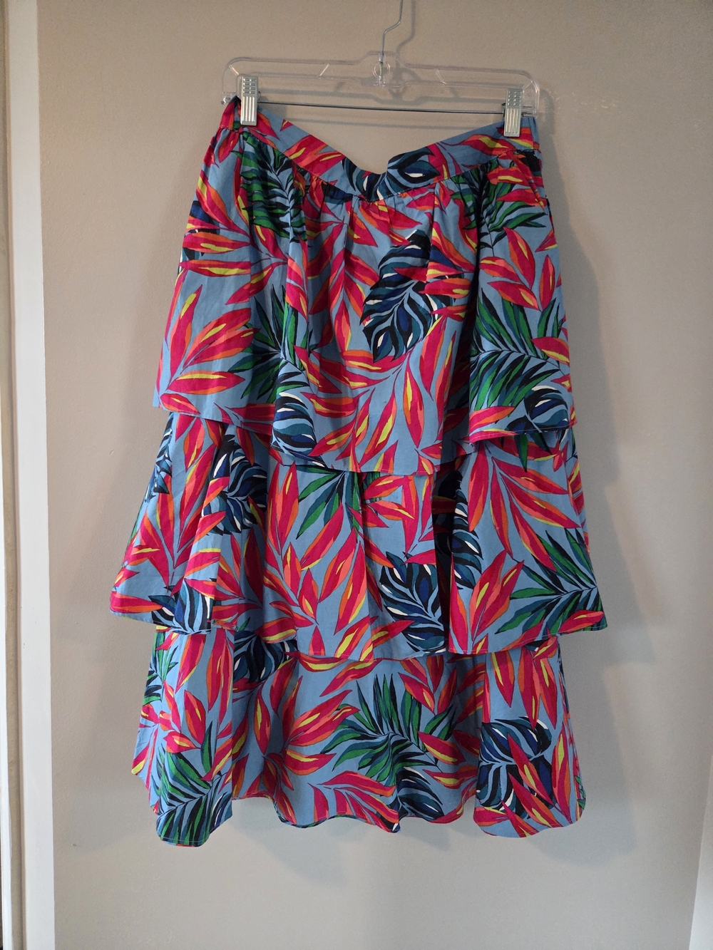 Tiered Tropical Print Skirt Tabitha Brown for Target